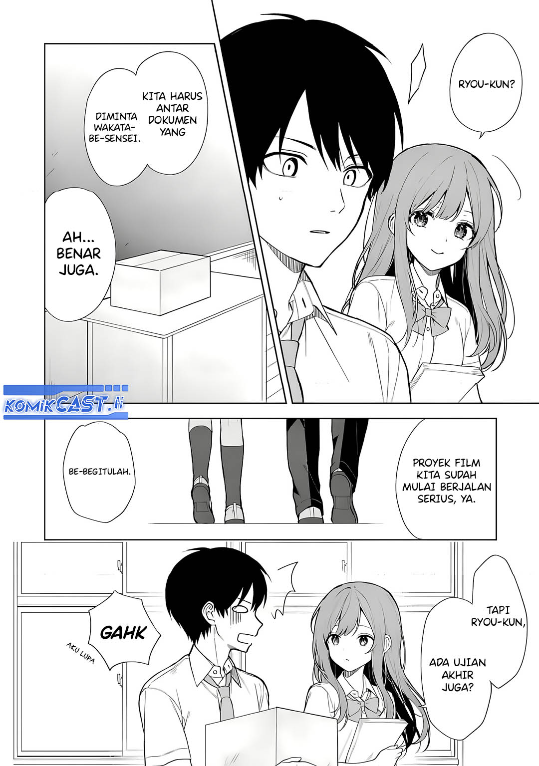 Manga Chikan Saresou ni Natteiru S-kyuu Bishoujo wo Tasuketara Tonari no Seki no Osanajimi datta Chapter 70 gambar 2