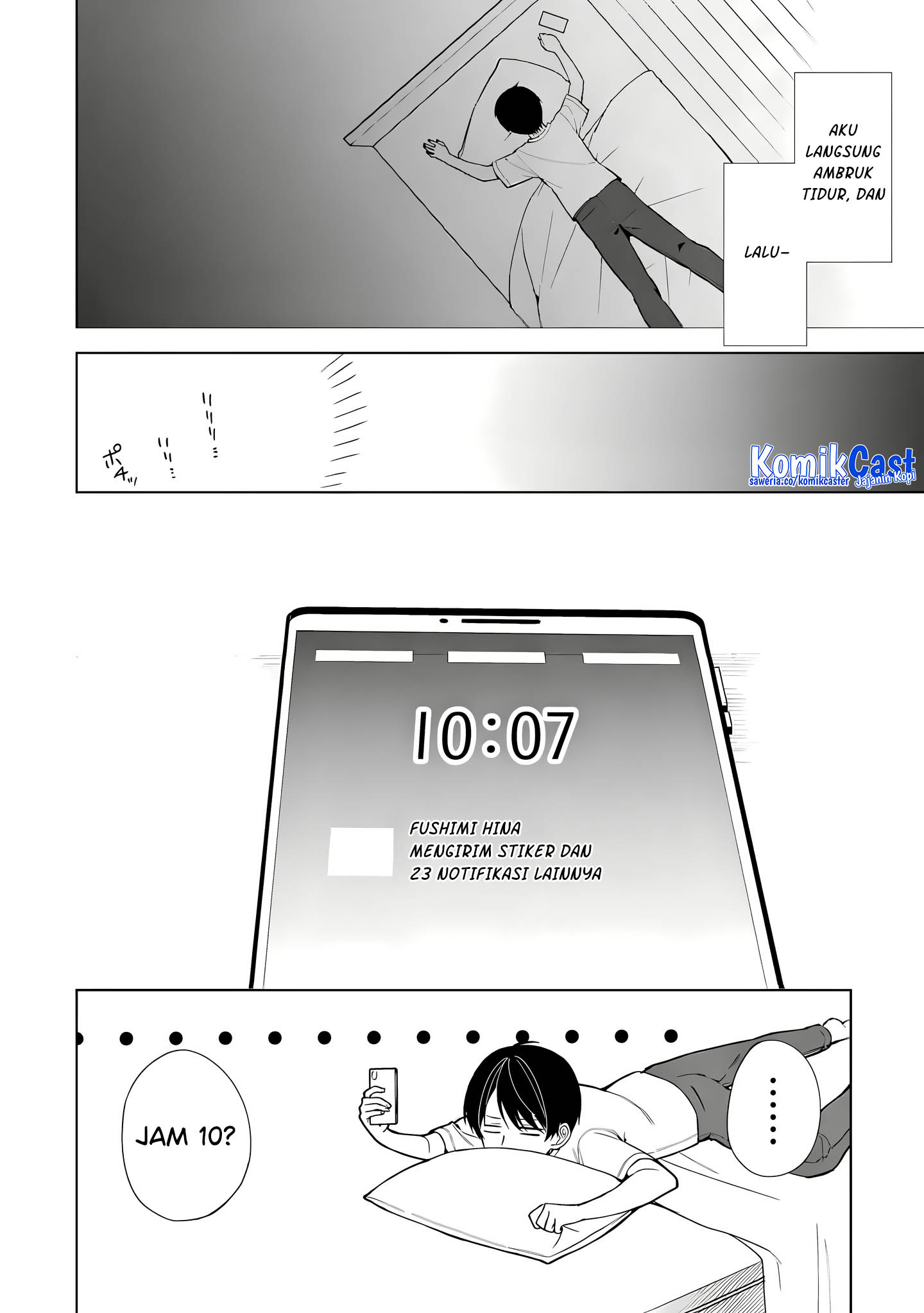 Manga Chikan Saresou ni Natteiru S-kyuu Bishoujo wo Tasuketara Tonari no Seki no Osanajimi datta Chapter 72 gambar 2