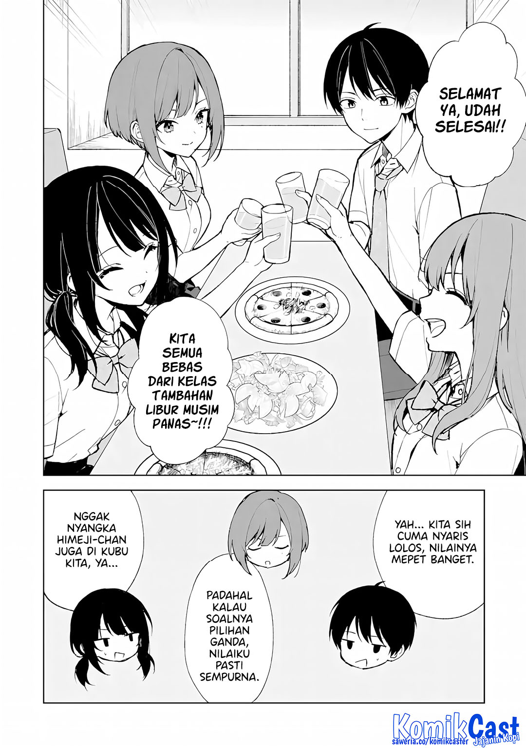 Manga Chikan Saresou ni Natteiru S-kyuu Bishoujo wo Tasuketara Tonari no Seki no Osanajimi datta Chapter 74 gambar 2