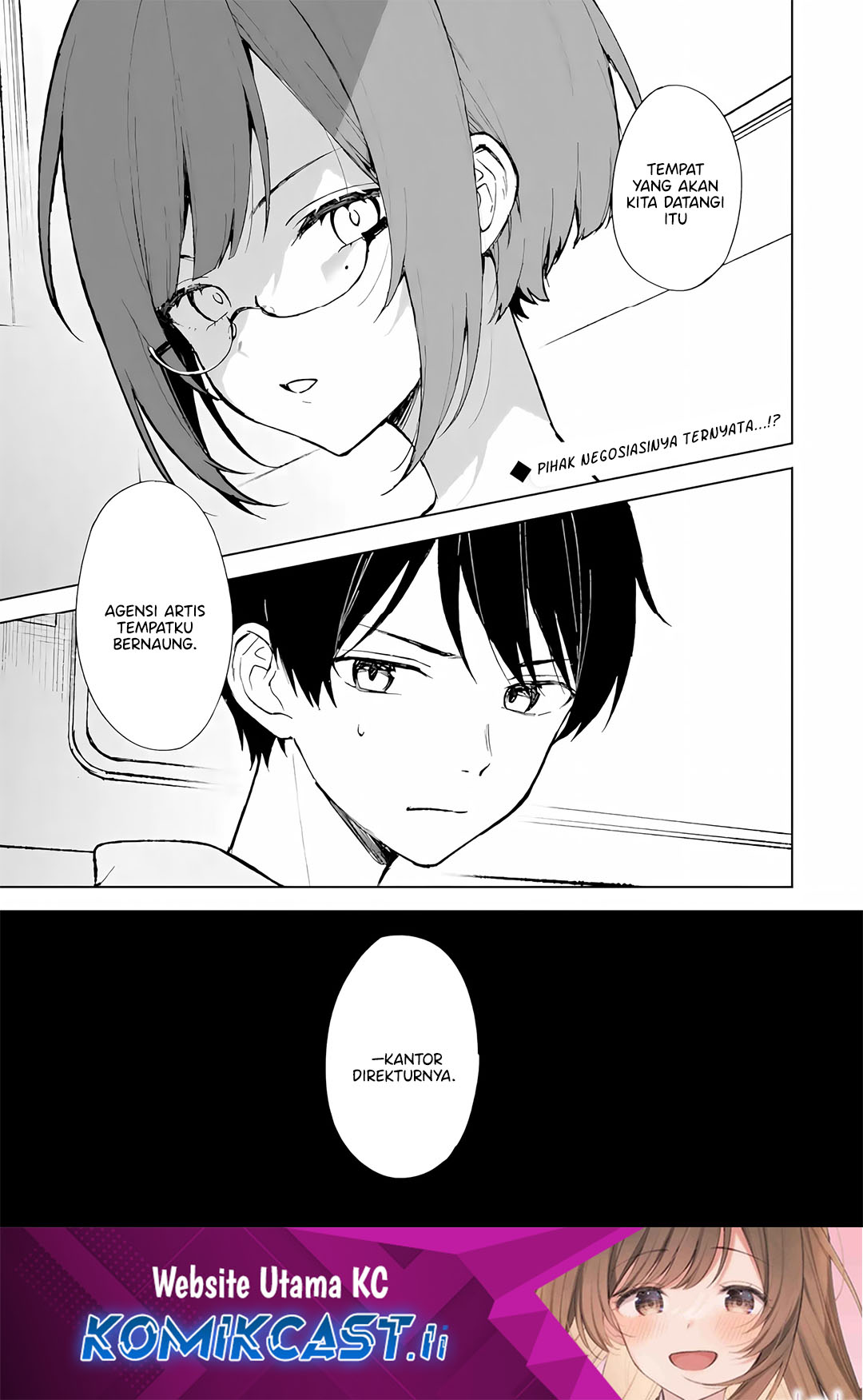 Komik Chikan Saresou ni Natteiru S-kyuu Bishoujo wo Tasuketara Tonari no Seki no Osanajimi datta Chapter 75 gambar 1