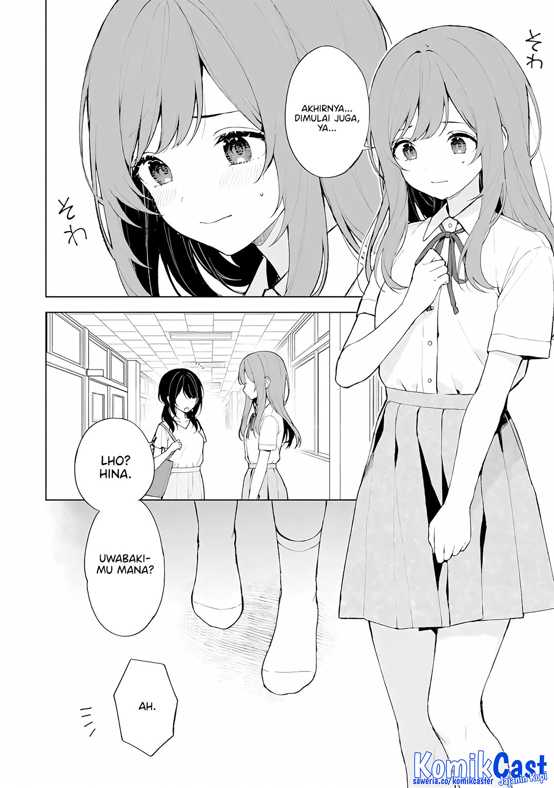 Manga Chikan Saresou ni Natteiru S-kyuu Bishoujo wo Tasuketara Tonari no Seki no Osanajimi datta Chapter 77 gambar 2
