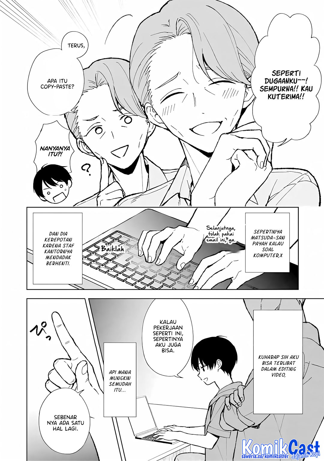 Manga Chikan Saresou ni Natteiru S-kyuu Bishoujo wo Tasuketara Tonari no Seki no Osanajimi datta Chapter 78 gambar 2