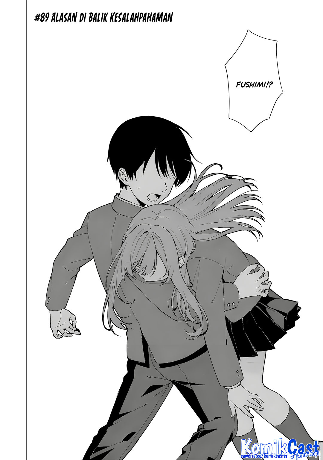 Manga Chikan Saresou ni Natteiru S-kyuu Bishoujo wo Tasuketara Tonari no Seki no Osanajimi datta Chapter 89 gambar 2
