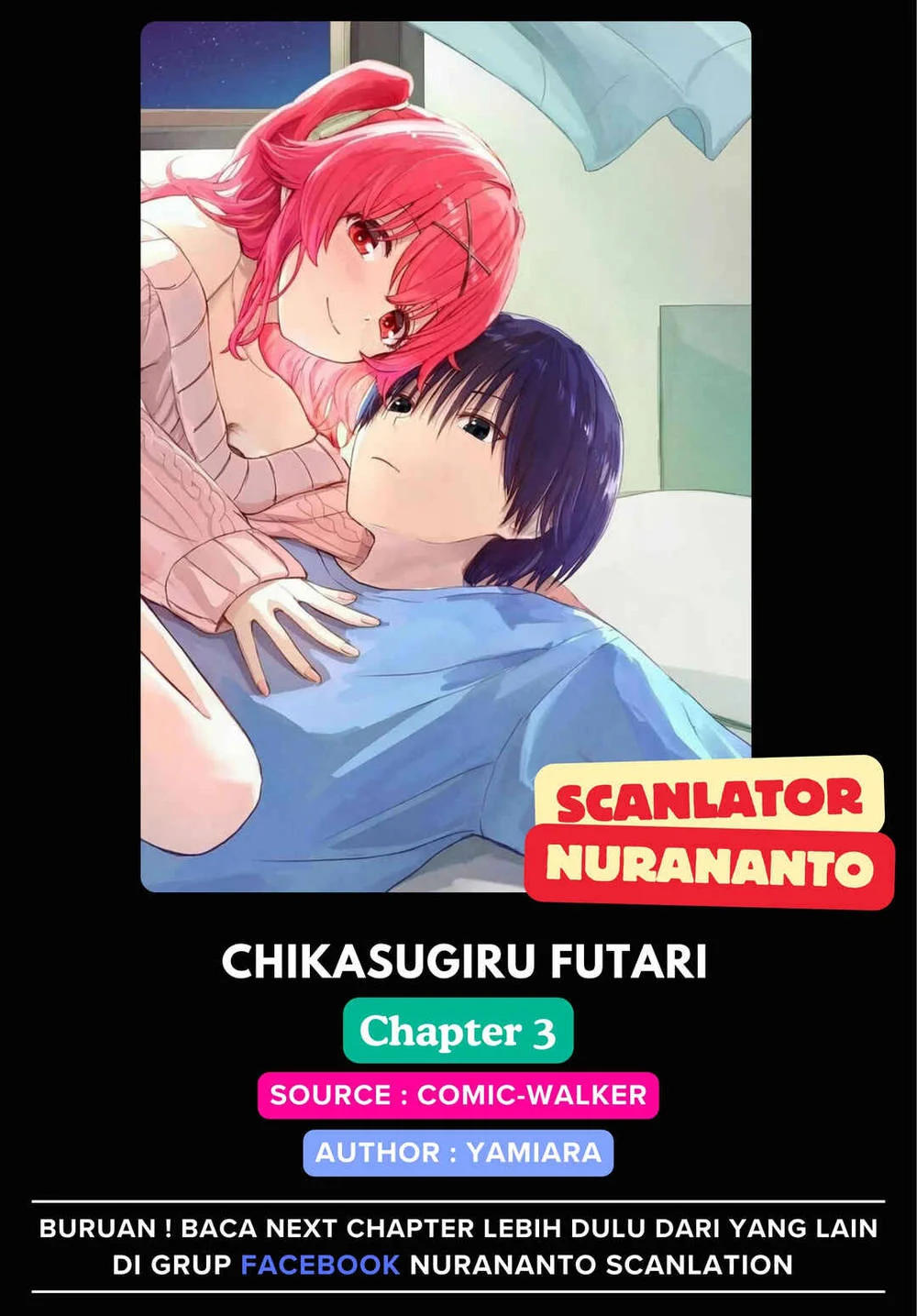 Komik Chikasugiru Futari Chapter 3 gambar 1