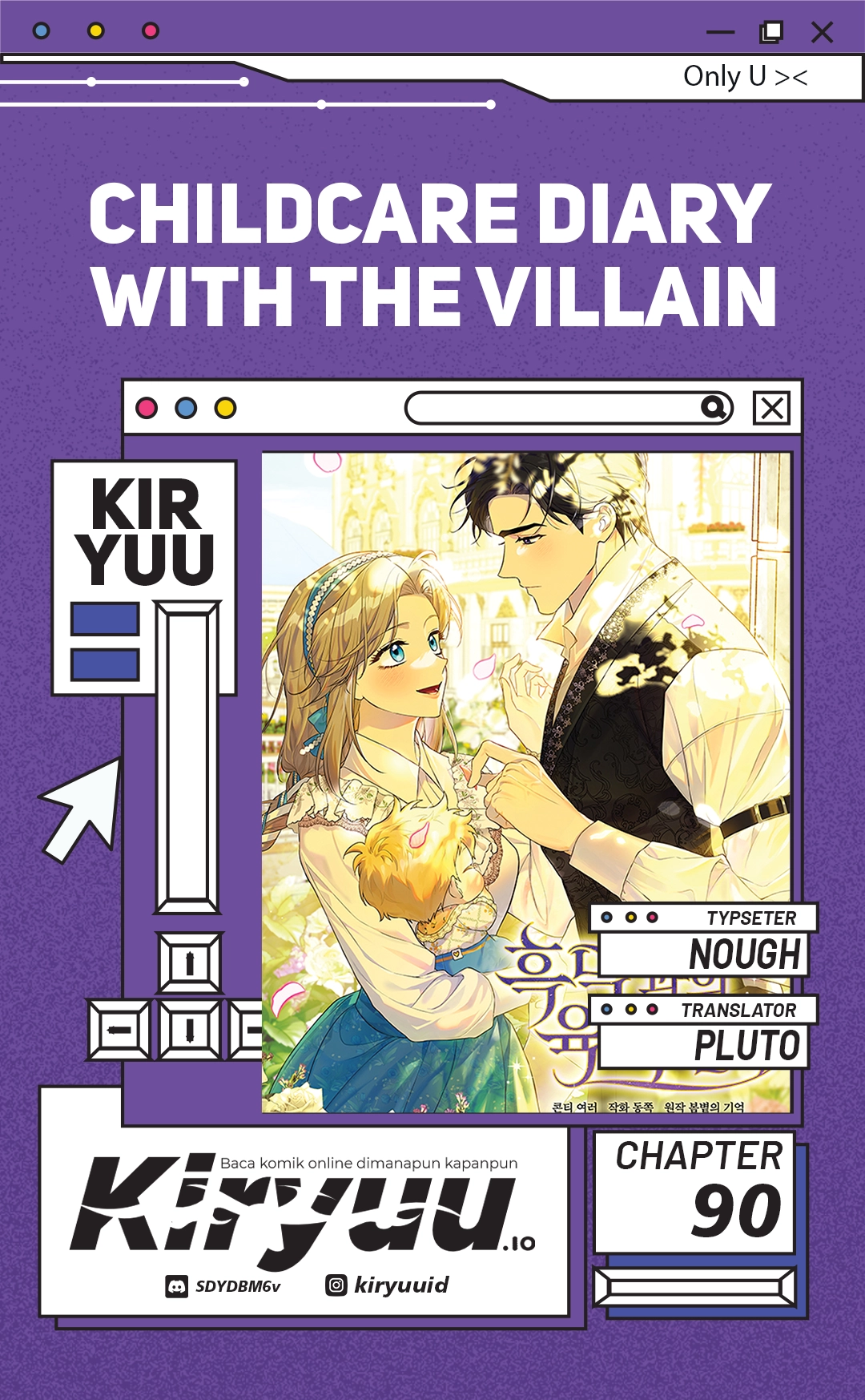 Komik Childcare Diary With the Villain Chapter 90 gambar 1