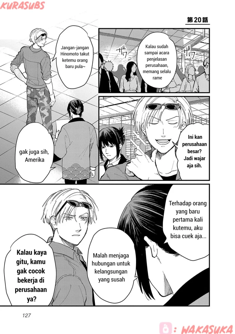Komik Chiseigaku Boys ~Koku ga Salaryman ni natte Hataraku Kaisha~ Chapter 20 gambar 1