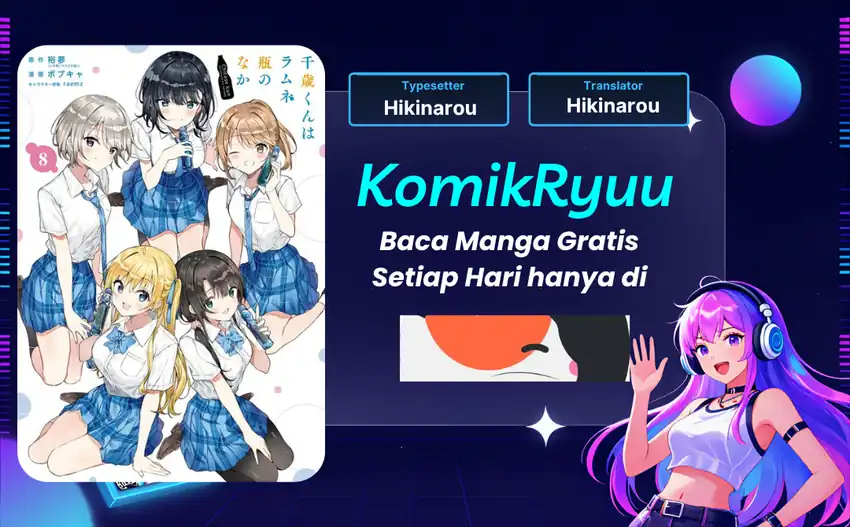 Komik Chitose-kun wa Ramune Bin no Naka (Webtoon) Chapter 22 gambar 1