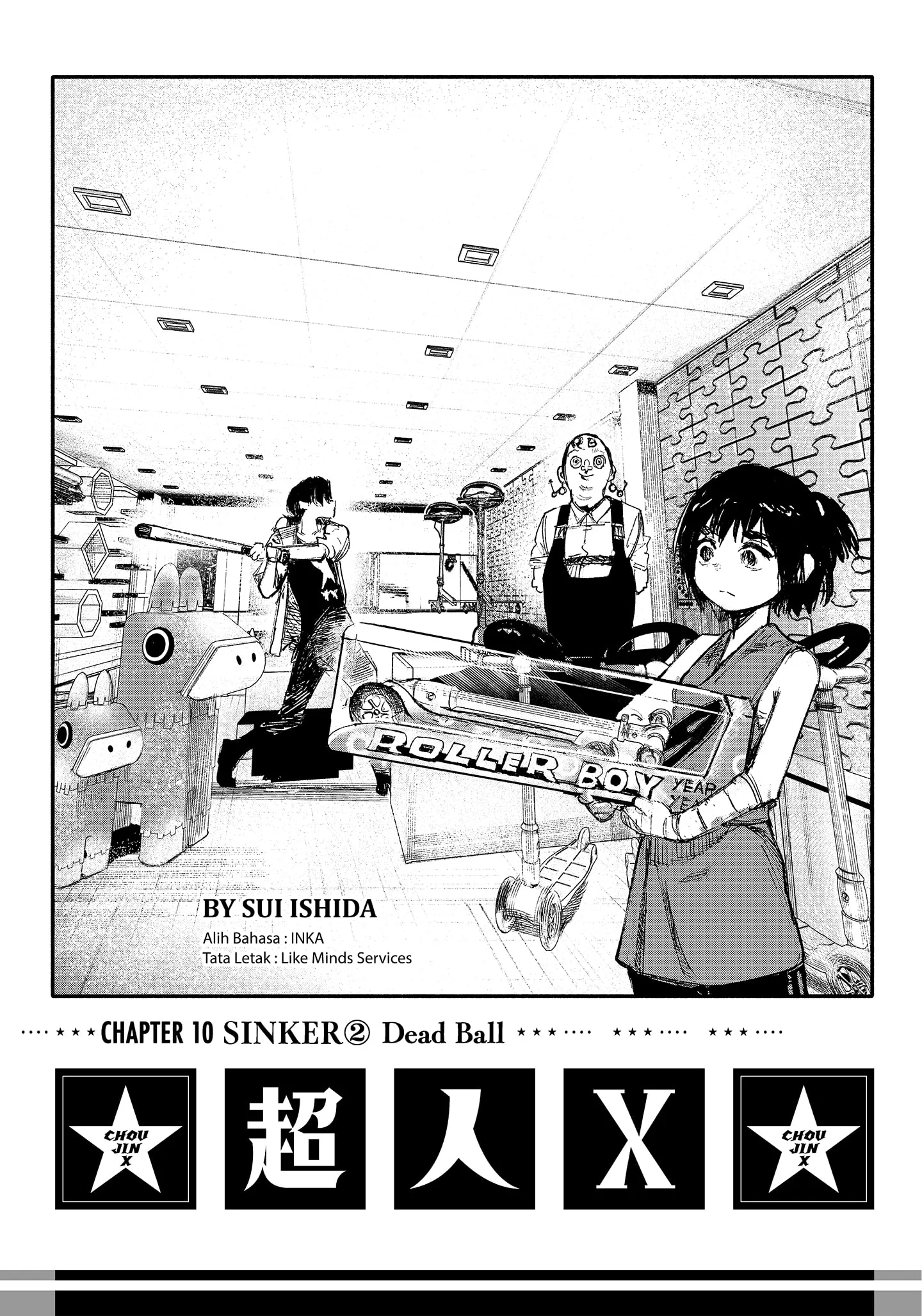 Komik Choujin X Chapter 10 gambar 1