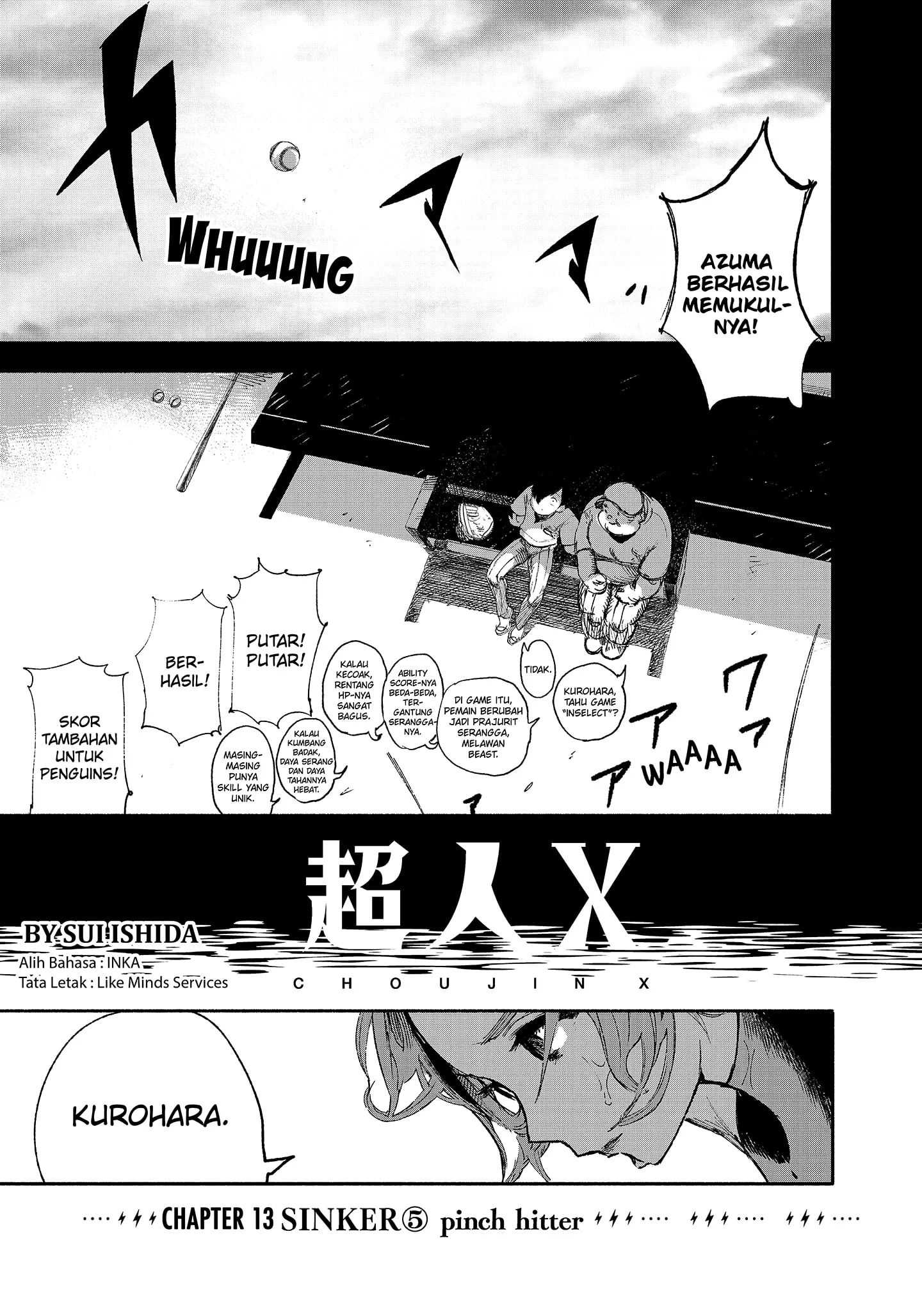 Komik Choujin X Chapter 13 gambar 1