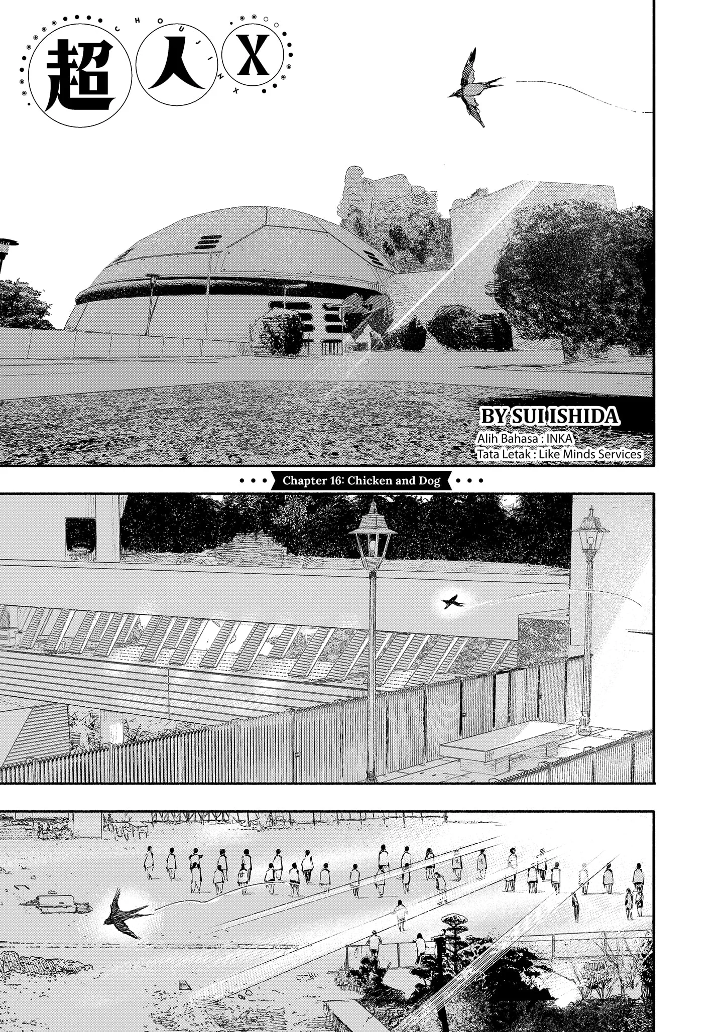 Komik Choujin X Chapter 16 gambar 1