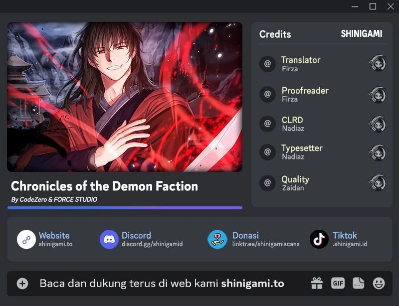 Komik Chronicles of the Demon Faction Chapter 155 gambar 1