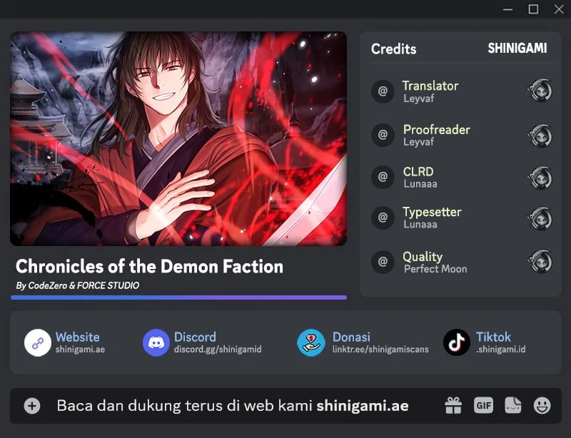 Komik Chronicles of the Demon Faction Chapter 179 gambar 1