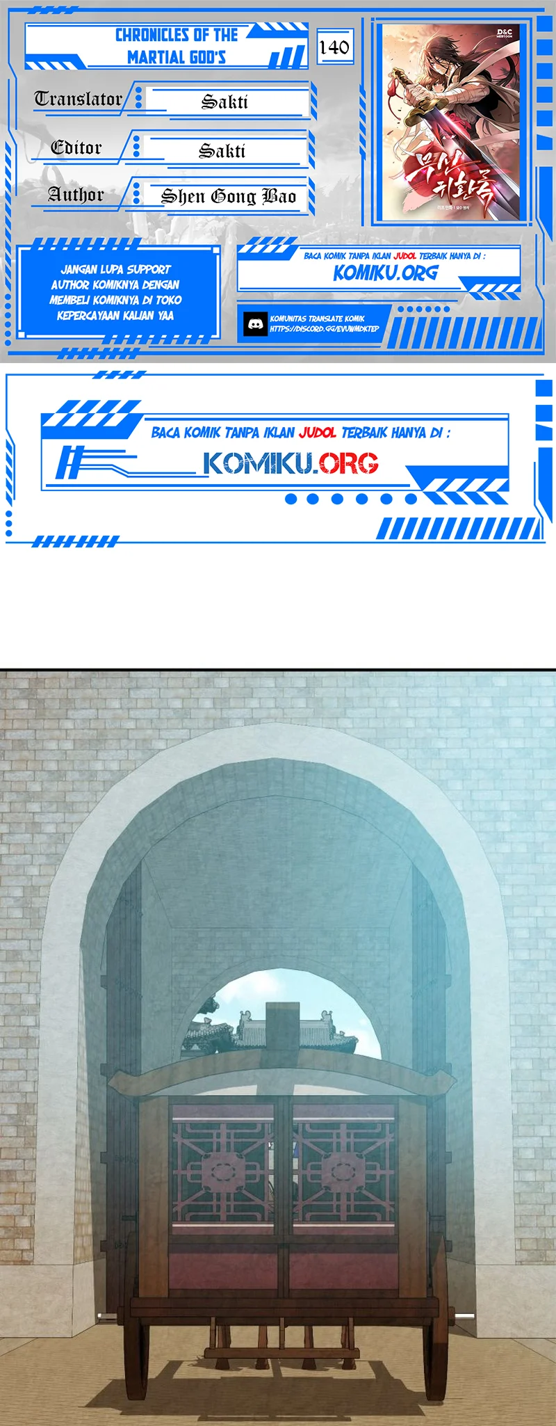 Komik Chronicles Of The Martial God’s Chapter 140 gambar 1