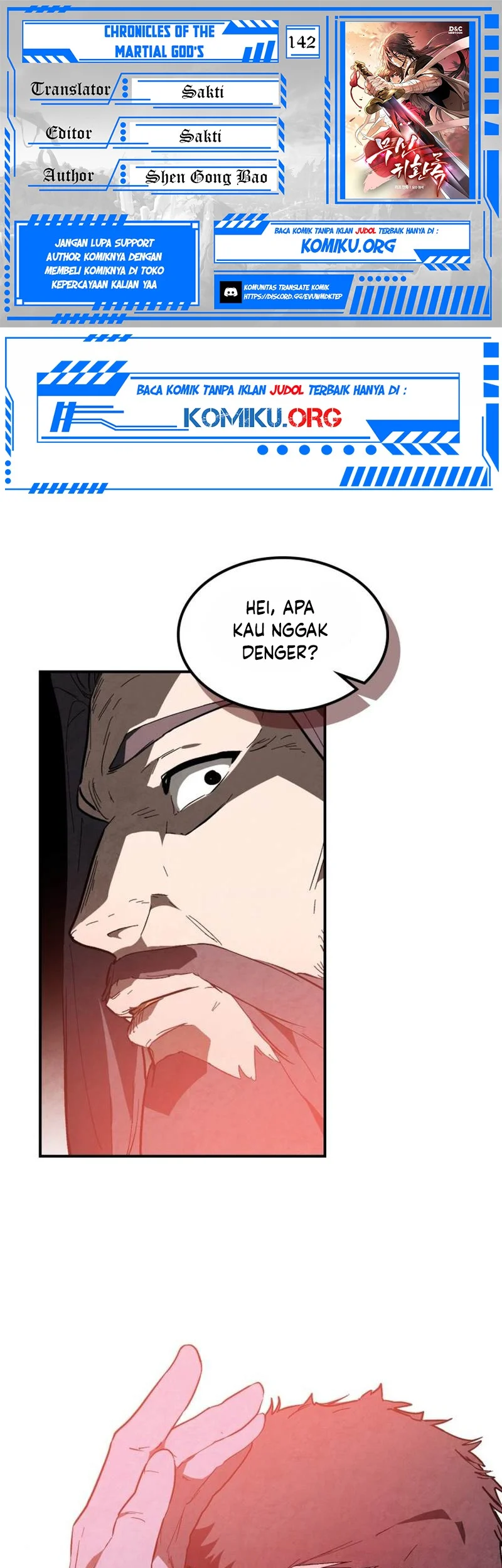 Komik Chronicles Of The Martial God’s Chapter 142 gambar 1