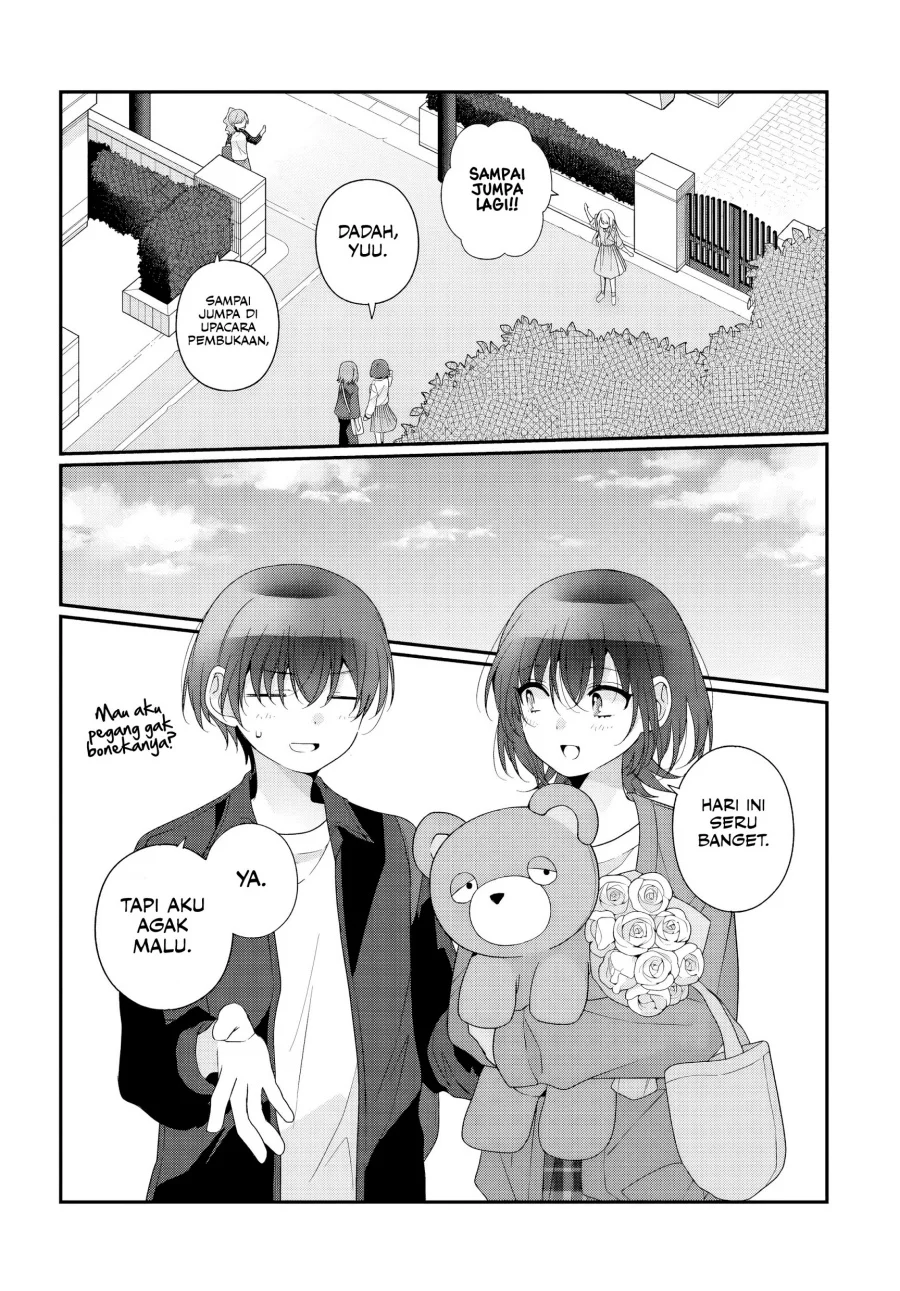 Manga Class de 2 Banme ni Kawaii Onna no Ko to Tomodachi ni Natta Chapter 42 gambar 2