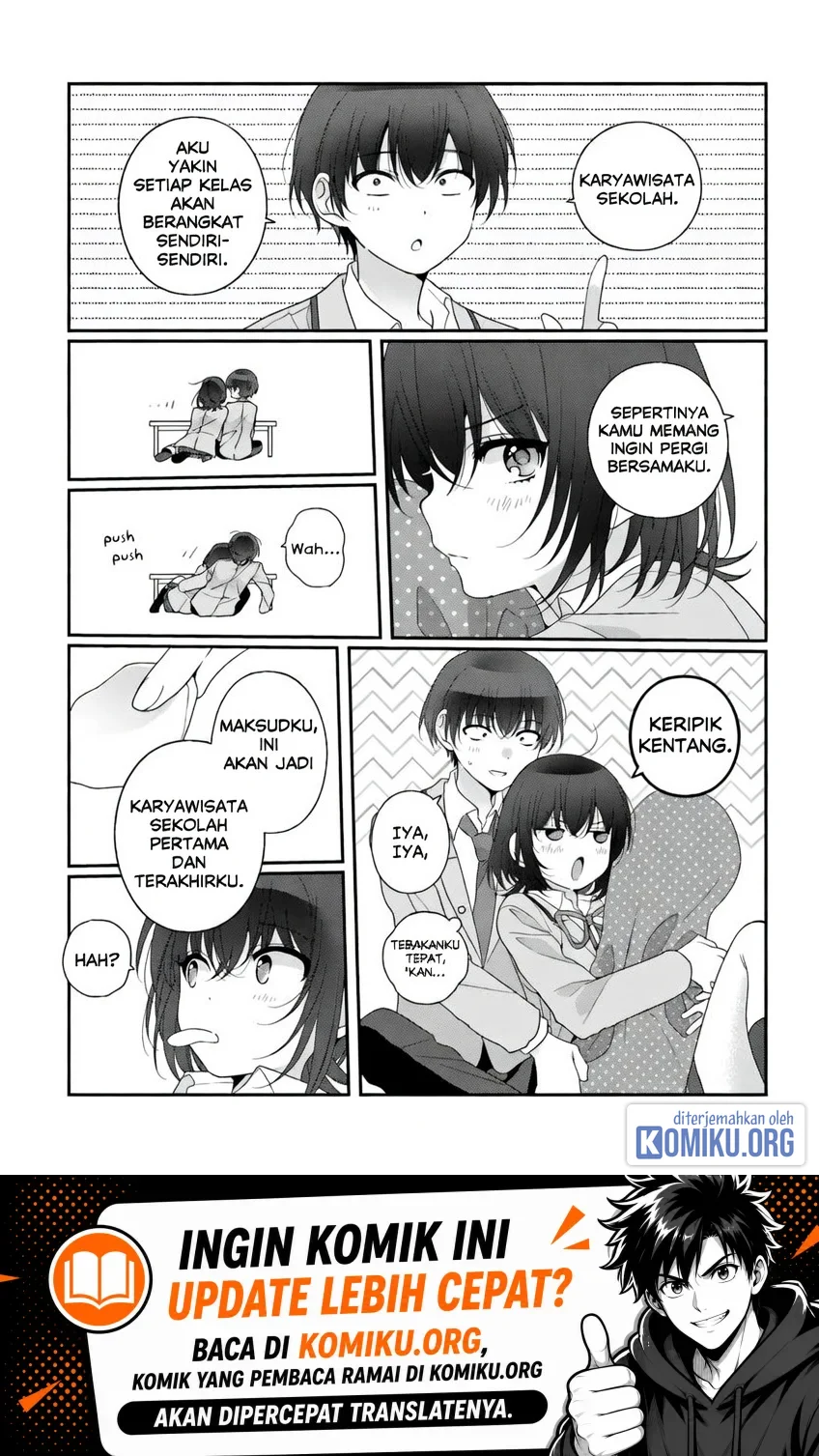 Komik Class de 2 Banme ni Kawaii Onna no Ko to Tomodachi ni Natta Chapter 43.2 gambar 1