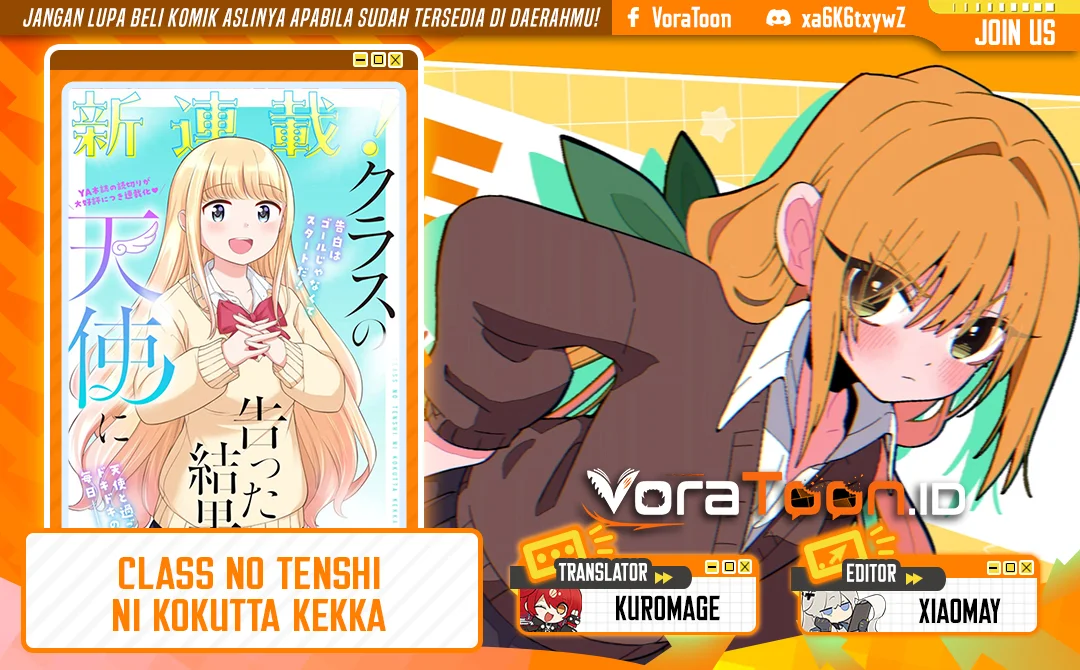 Komik Class no Tenshi ni Kokutta Kekka Chapter 1 gambar 1