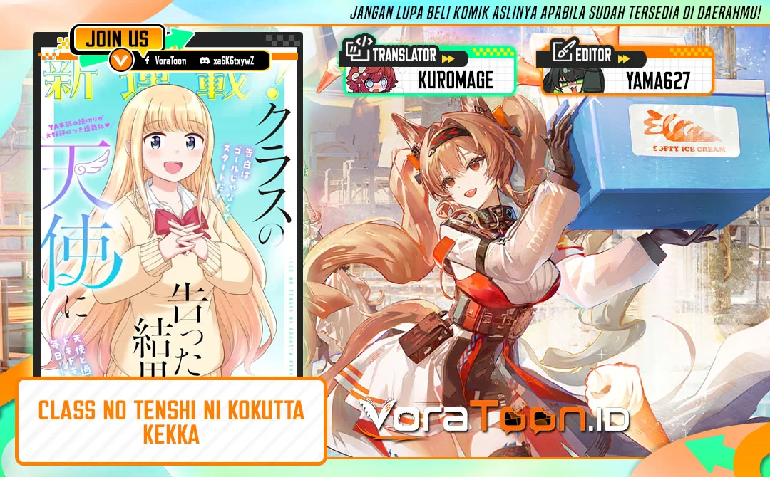 Komik Class no Tenshi ni Kokutta Kekka Chapter 3 gambar 1