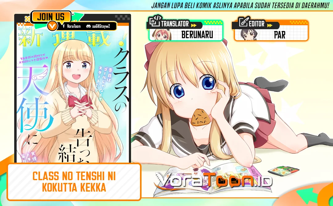 Komik Class no Tenshi ni Kokutta Kekka Chapter 4 gambar 1