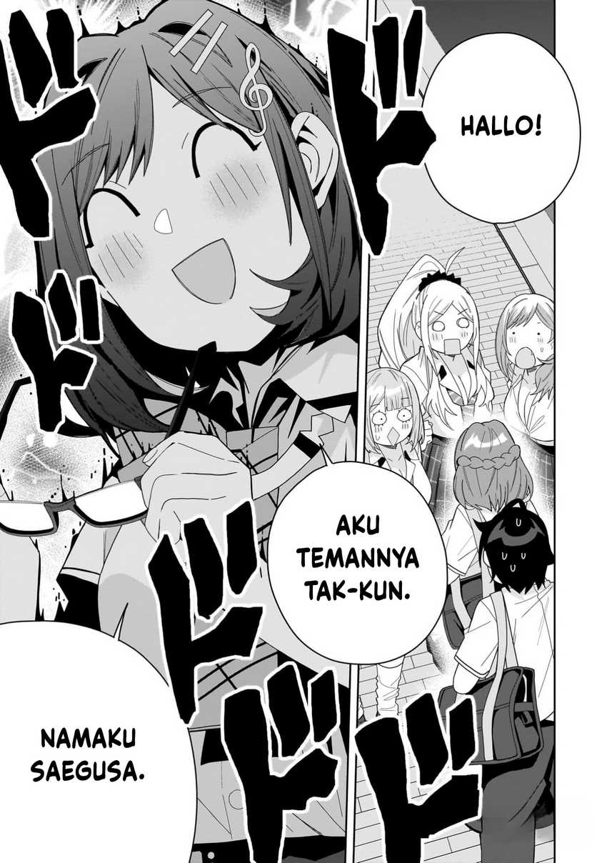 Komik Classmate no Moto Idol ga, Tonikaku Kyodou Fushin Nan desu Chapter 13 gambar 1