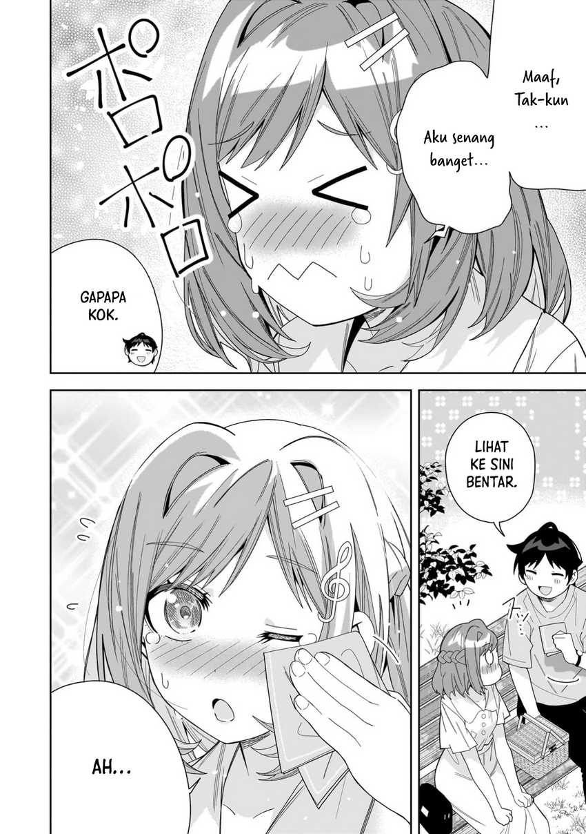 Manga Classmate no Moto Idol ga, Tonikaku Kyodou Fushin Nan desu Chapter 15 gambar 2