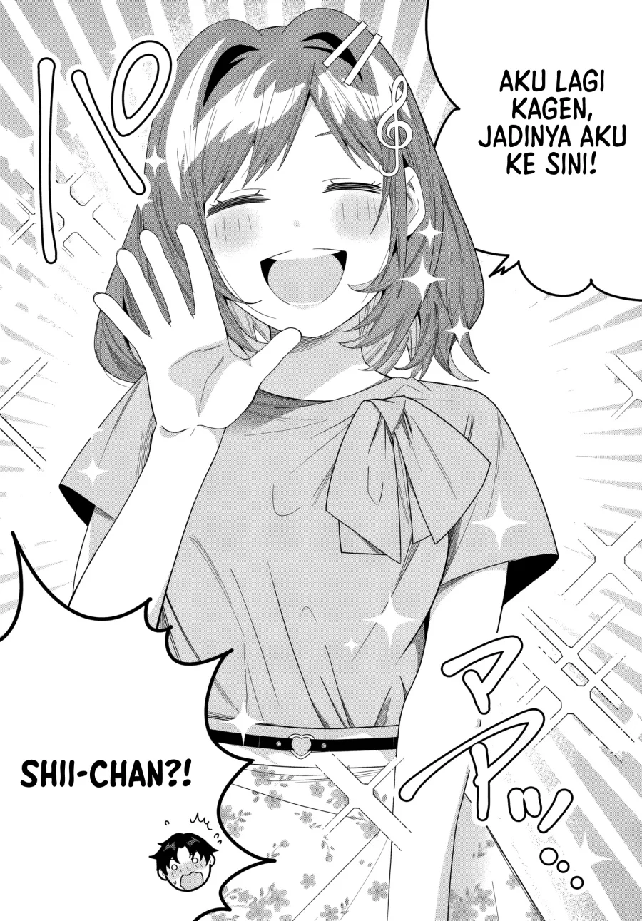 Manga Classmate no Moto Idol ga, Tonikaku Kyodou Fushin Nan desu Chapter 24 gambar 2