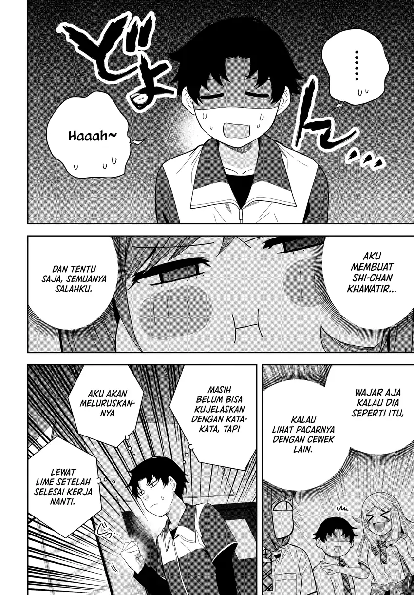 Manga Classmate no Moto Idol ga, Tonikaku Kyodou Fushin Nan desu Chapter 26 gambar 2