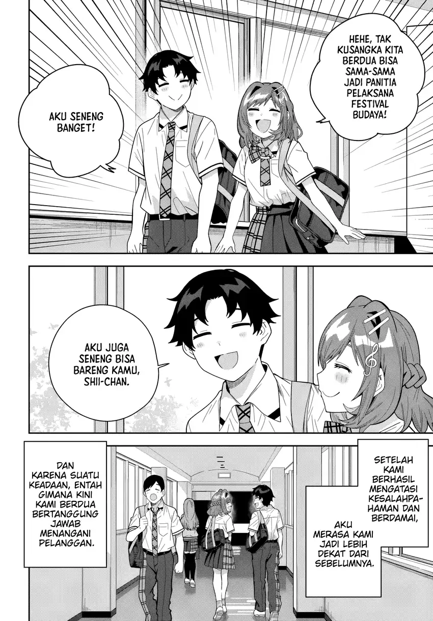 Manga Classmate no Moto Idol ga, Tonikaku Kyodou Fushin Nan desu Chapter 27 gambar 2