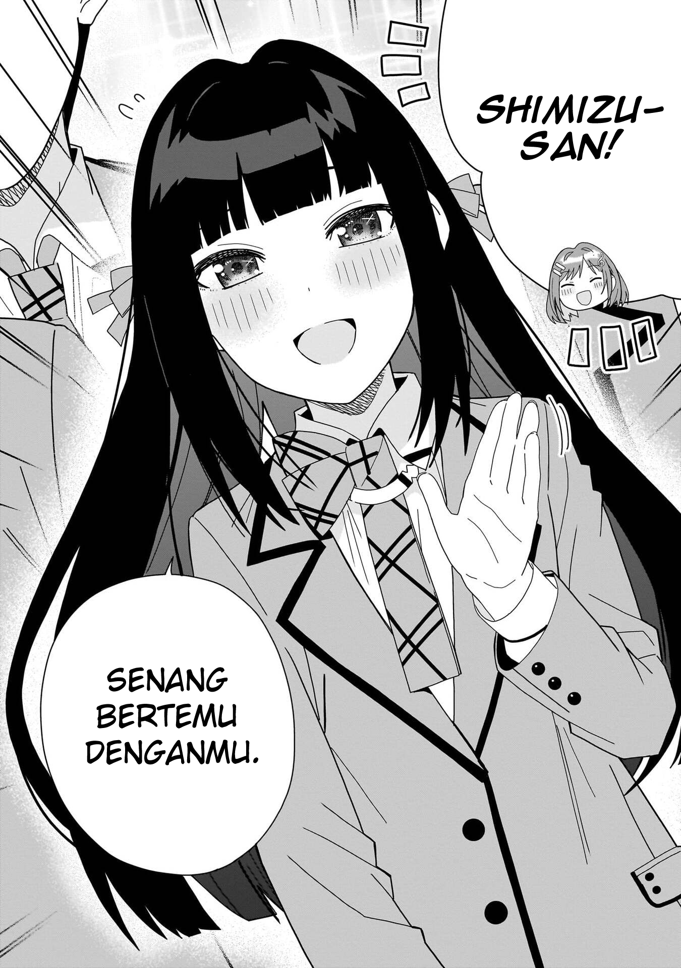 Manga Classmate no Moto Idol ga, Tonikaku Kyodou Fushin Nan desu Chapter 4 gambar 2