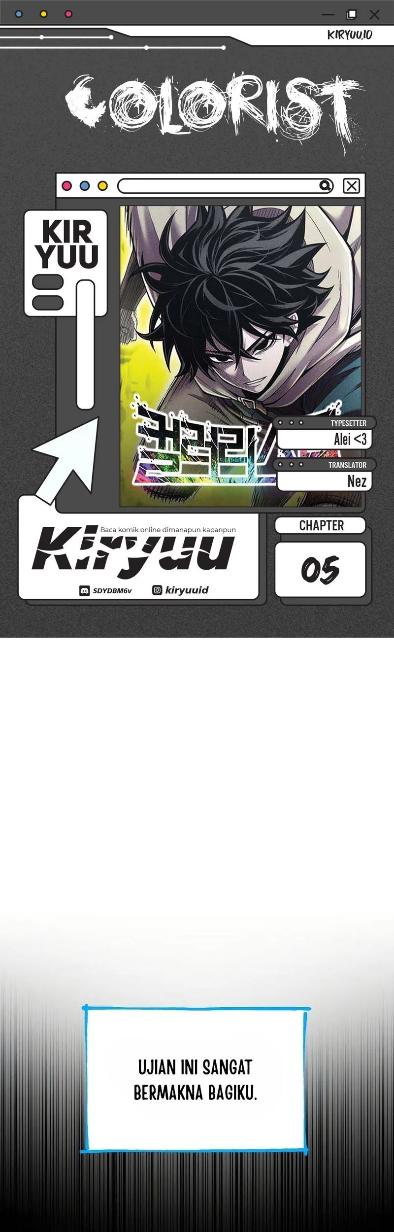 Komik Colorist Chapter 5 gambar 1