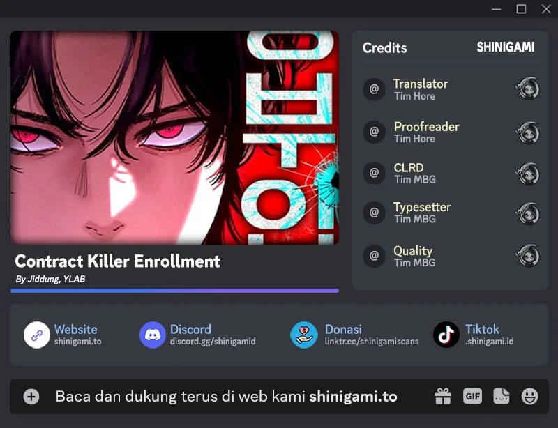 Komik Contract Killer Enrollment Chapter 1 gambar 1