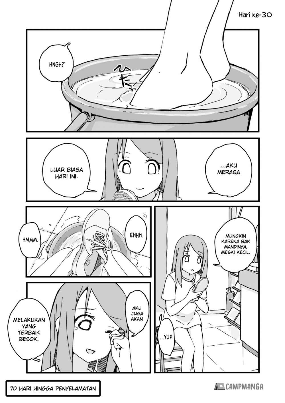 Komik Convenience Store of the Dead ~The Convenience Store Clerk Will Get Rescued in 100 Days~ Chapter 30 gambar 1