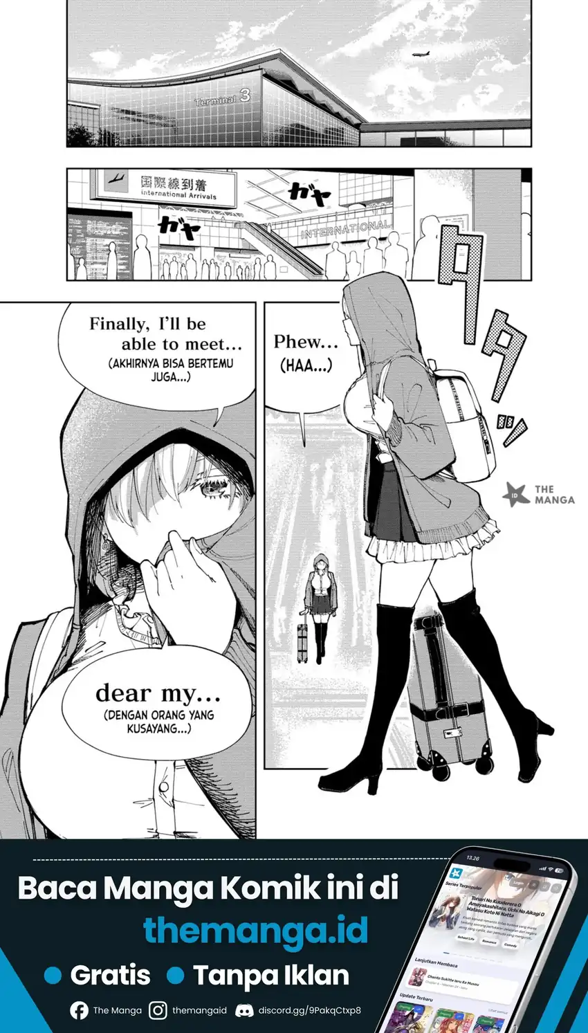 Manga Cool na Eikoku Bishoujo wa Orenchi ni Homestay Shitairashii Chapter 1 gambar 2