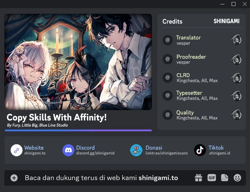 Komik Copy Skills With Affinity! Chapter 8 gambar 1