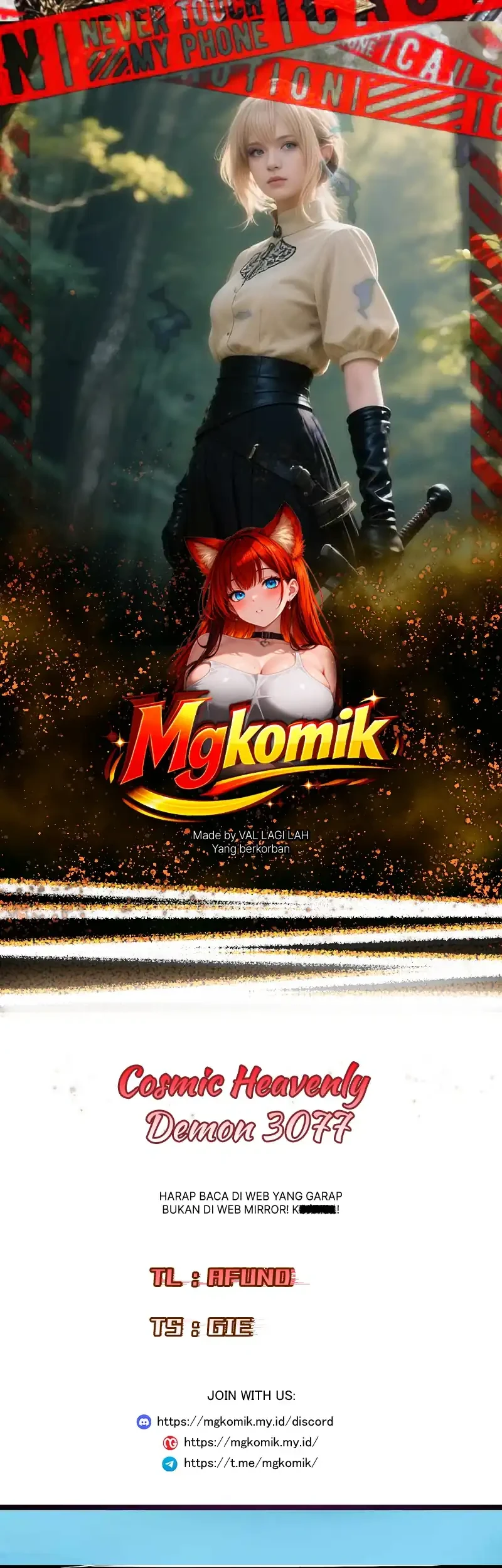 Komik Cosmic Heavenly Demon 3077 Chapter 90 gambar 1