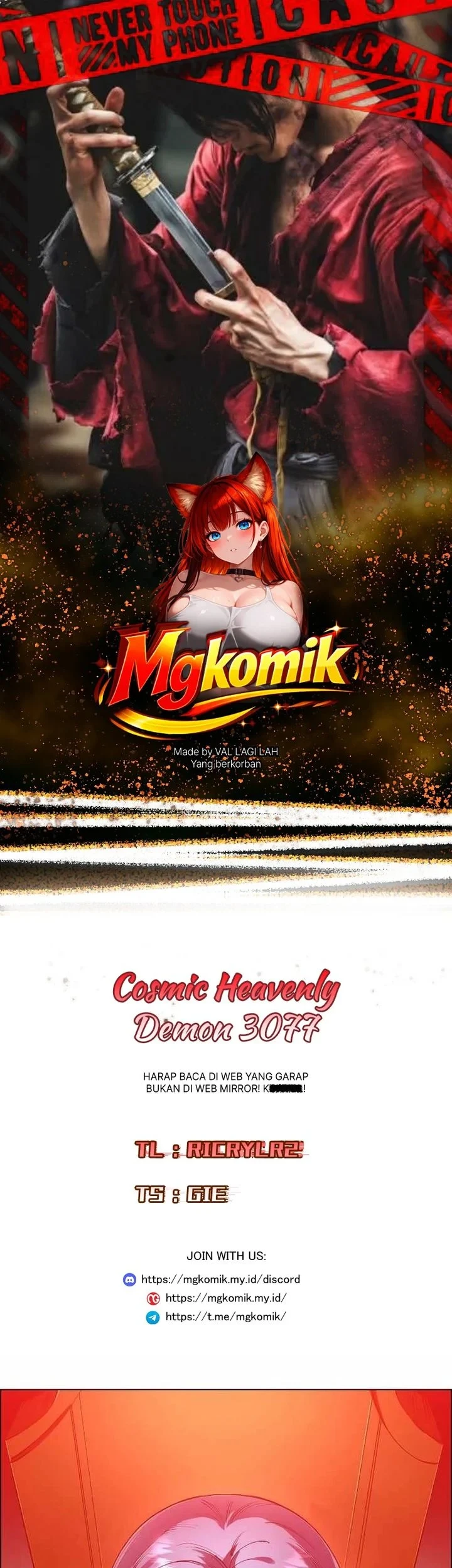 Komik Cosmic Heavenly Demon 3077 Chapter 91 gambar 1