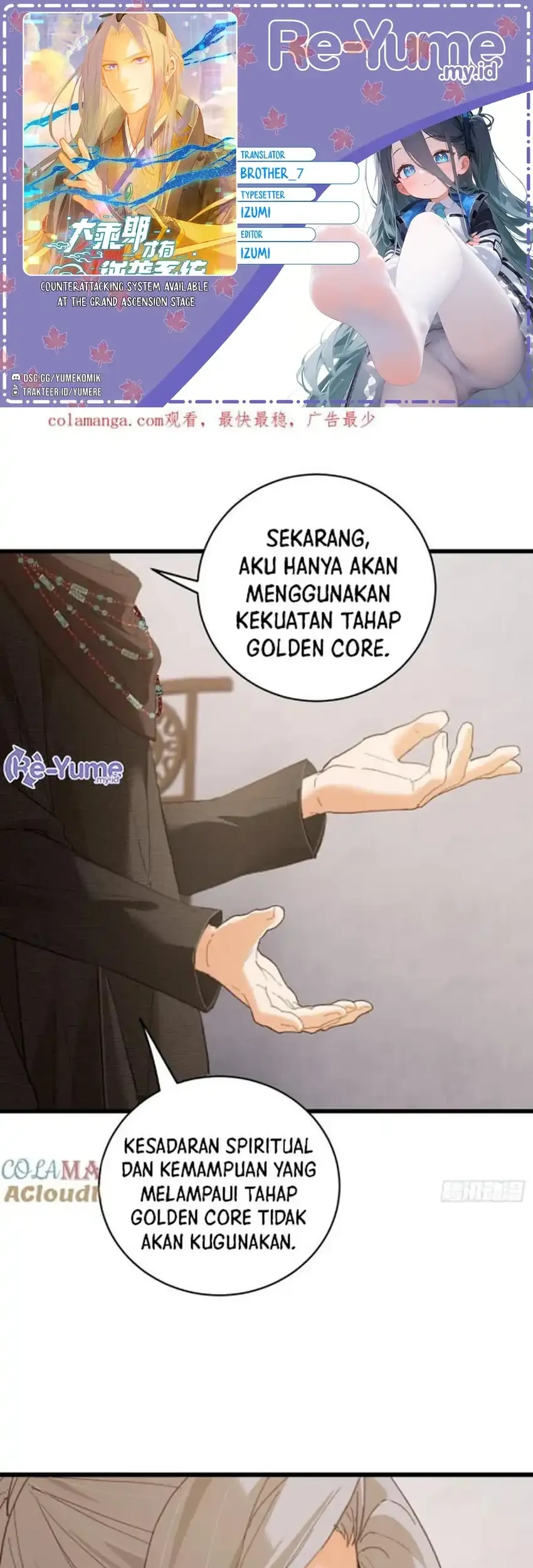 Komik Counterattacking System Available At The Grand Ascension Stage Chapter 56 gambar 1