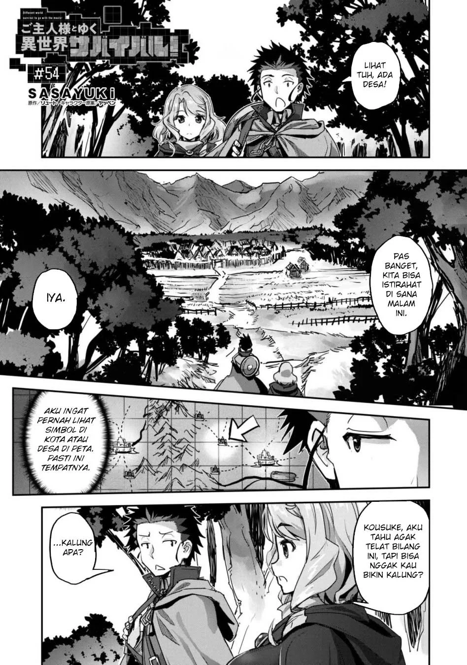Manga Craft Game no Nouryoku de Isekai Kouryaku!! Chapter 54 gambar 2