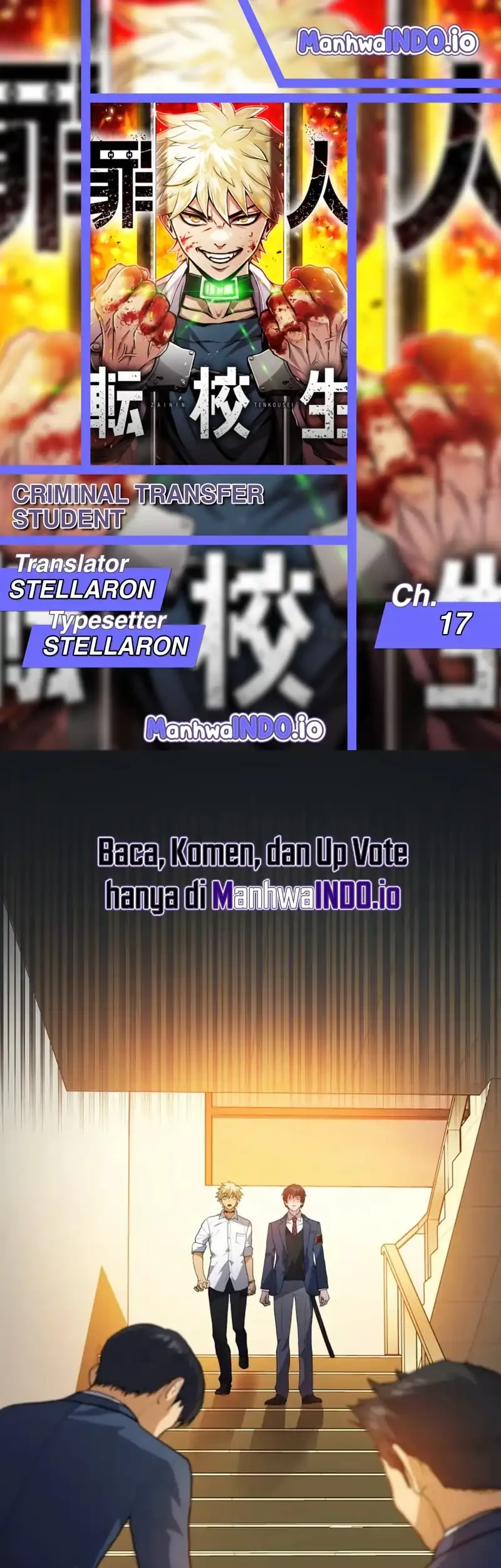 Komik Criminal Transfer Student Chapter 17 gambar 1