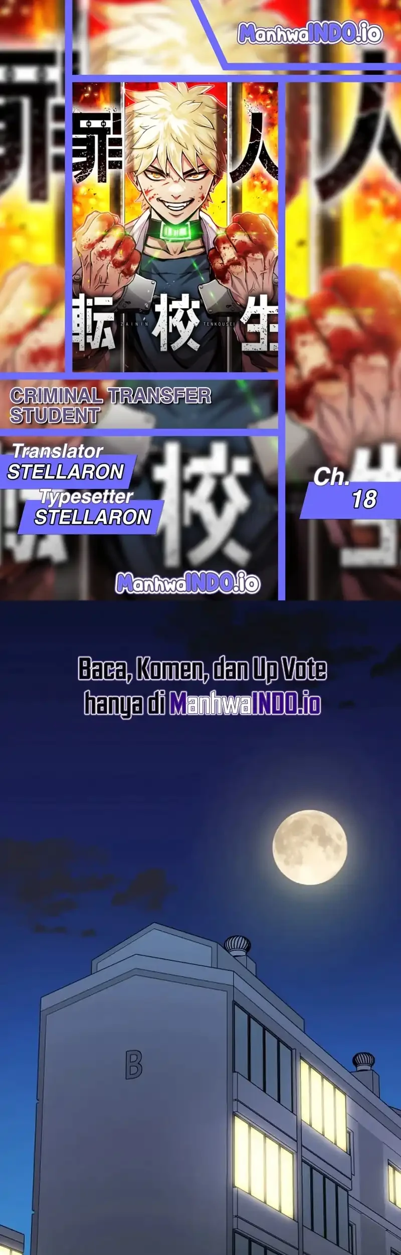 Komik Criminal Transfer Student Chapter 18 gambar 1
