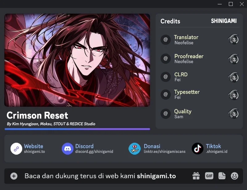 Komik Crimson Reset Chapter 51 gambar 1