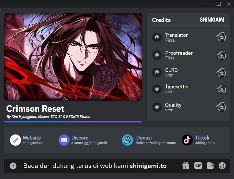 Komik Crimson Reset Chapter 8 gambar 1
