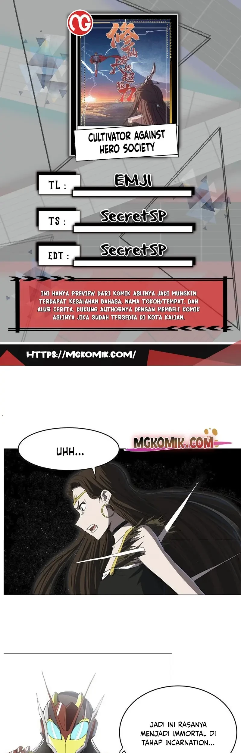 Komik Cultivator Against Hero Society Chapter 229 gambar 1
