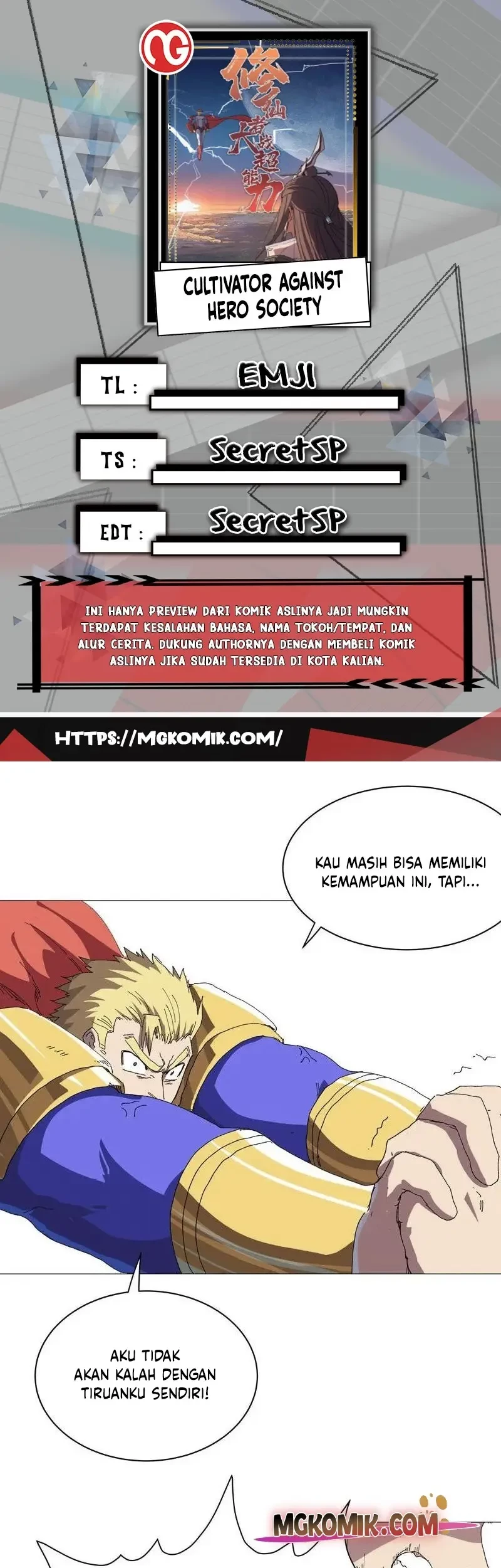 Komik Cultivator Against Hero Society Chapter 237 gambar 1