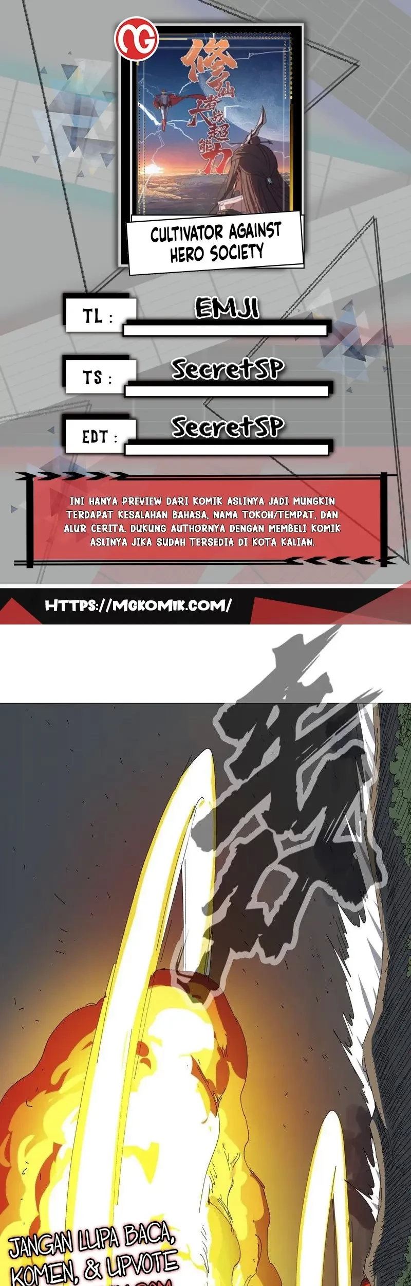 Komik Cultivator Against Hero Society Chapter 244 gambar 1