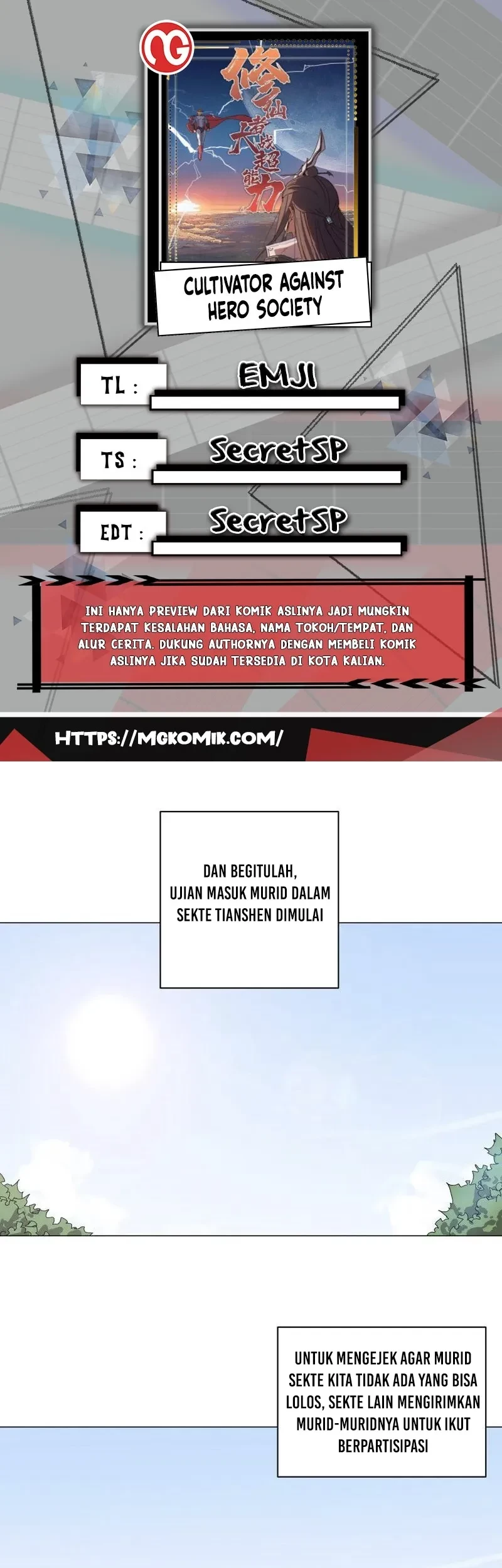 Komik Cultivator Against Hero Society Chapter 245 gambar 1