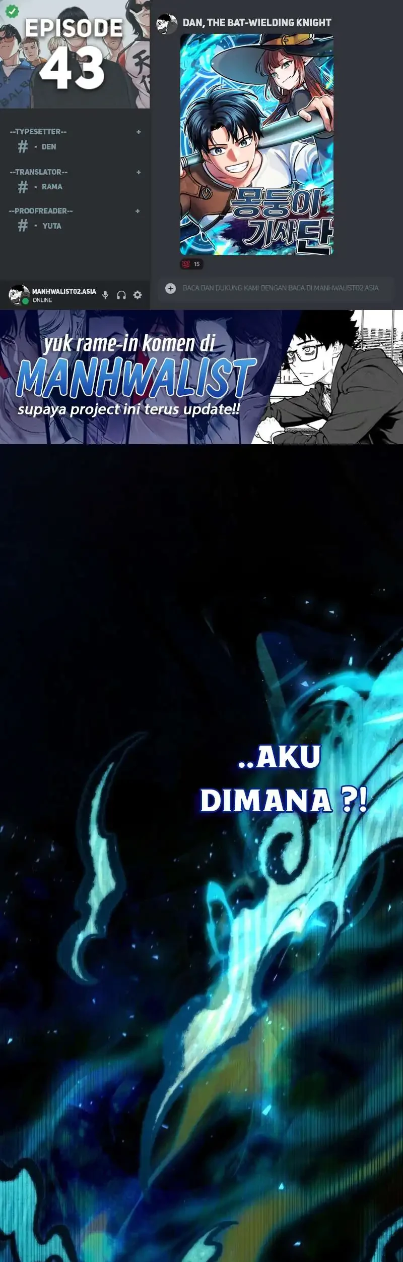 Komik Dan, the Bat-Wielding Knight Chapter 43 gambar 1