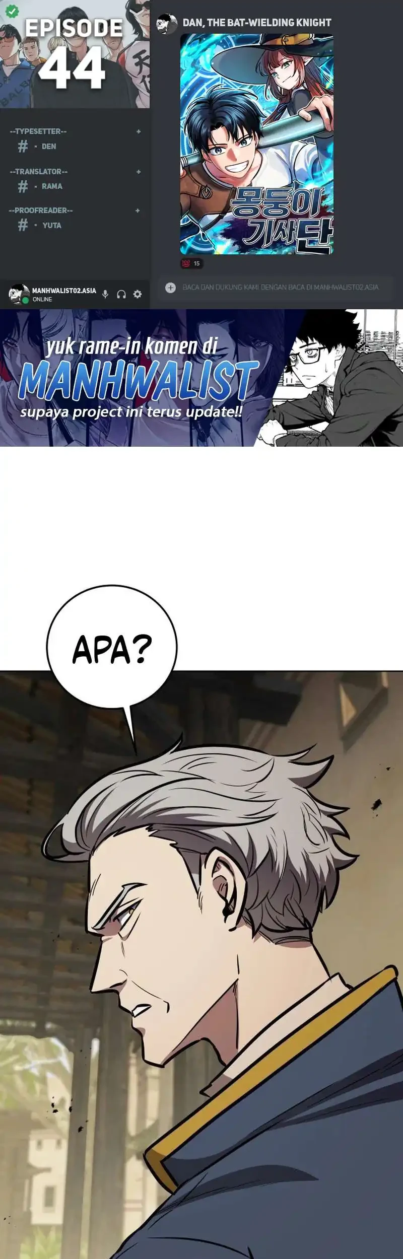 Komik Dan, the Bat-Wielding Knight Chapter 44 gambar 1
