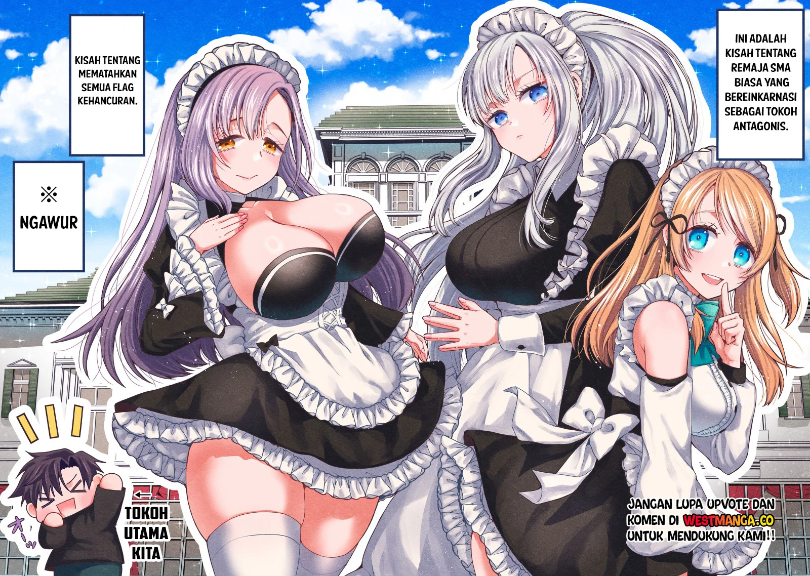 Danjo-hi bagutteiru noni Akuyaku Tensei da to omoikondeiru Yatsu Chapter 1 Gambar 3