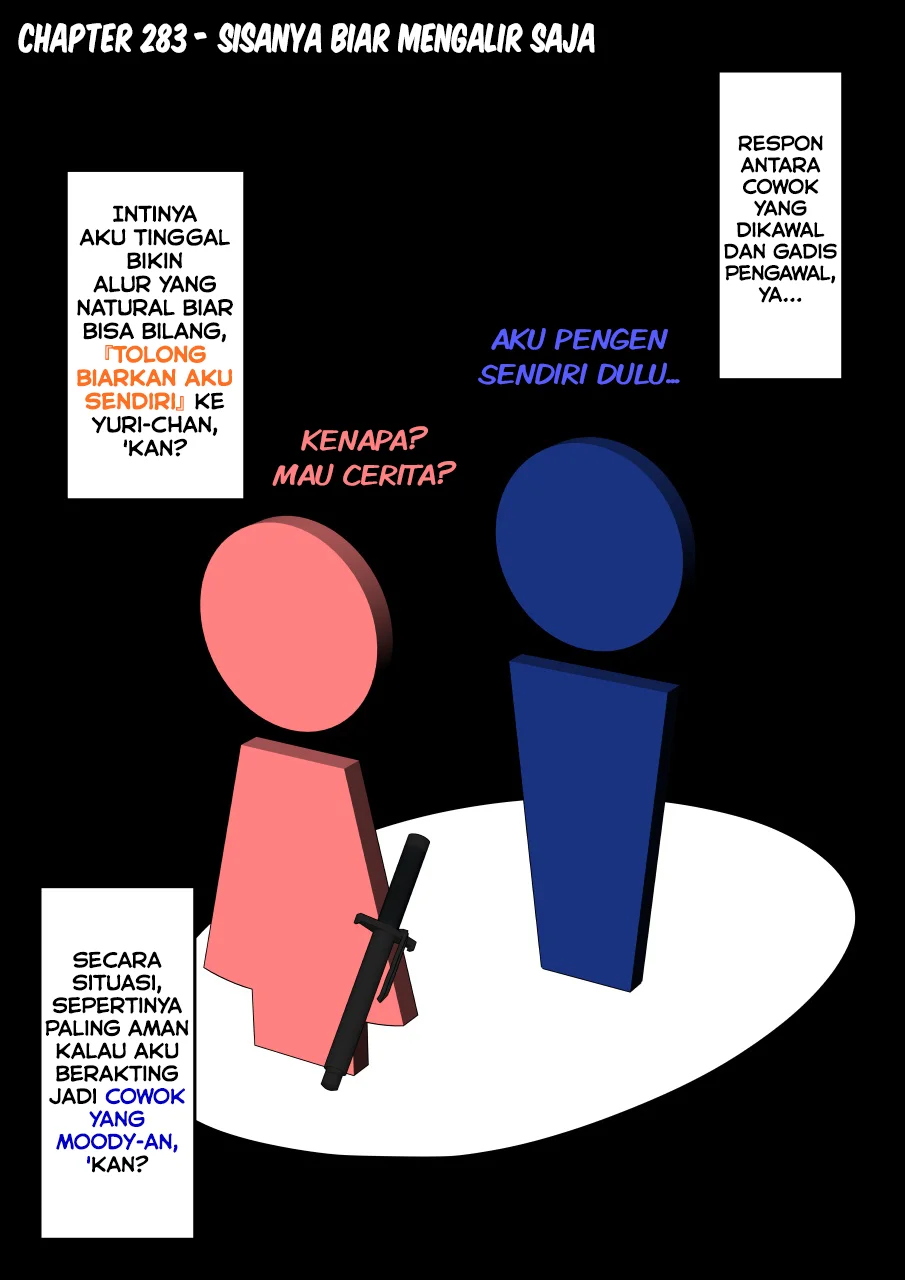 Komik Danjohi 1:39 no Heikou Sekai wa Omoi no Hoka Futsuu Chapter 283 gambar 1